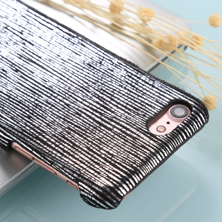 For iPhone SE 2020 & 8 & 7 PC Twinkle Stripes Pattern Protective Back Cover Case