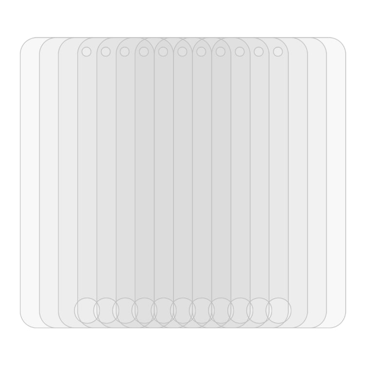 10 PCS 0.26mm 9H 2.5D Tempered Glass Film for iPod touch 7 / touch  6