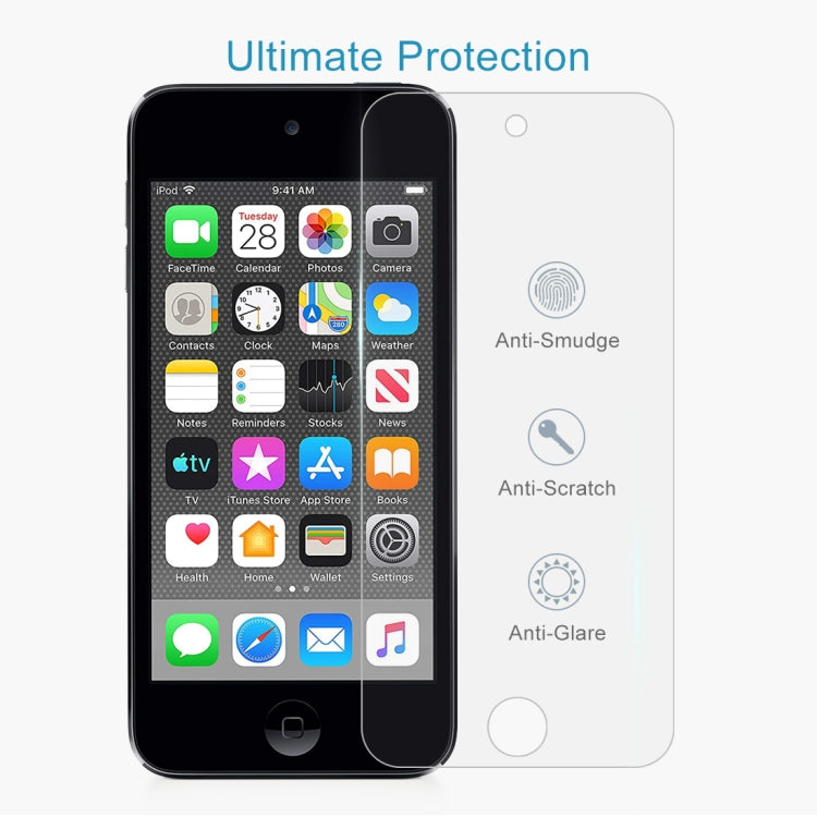 10 PCS 0.26mm 9H 2.5D Tempered Glass Film for iPod touch 7 / touch  6