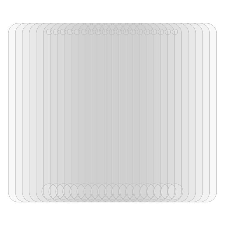 50 PCS 0.26mm 9H 2.5D Tempered Glass Film for iPod touch 7 / touch  6
