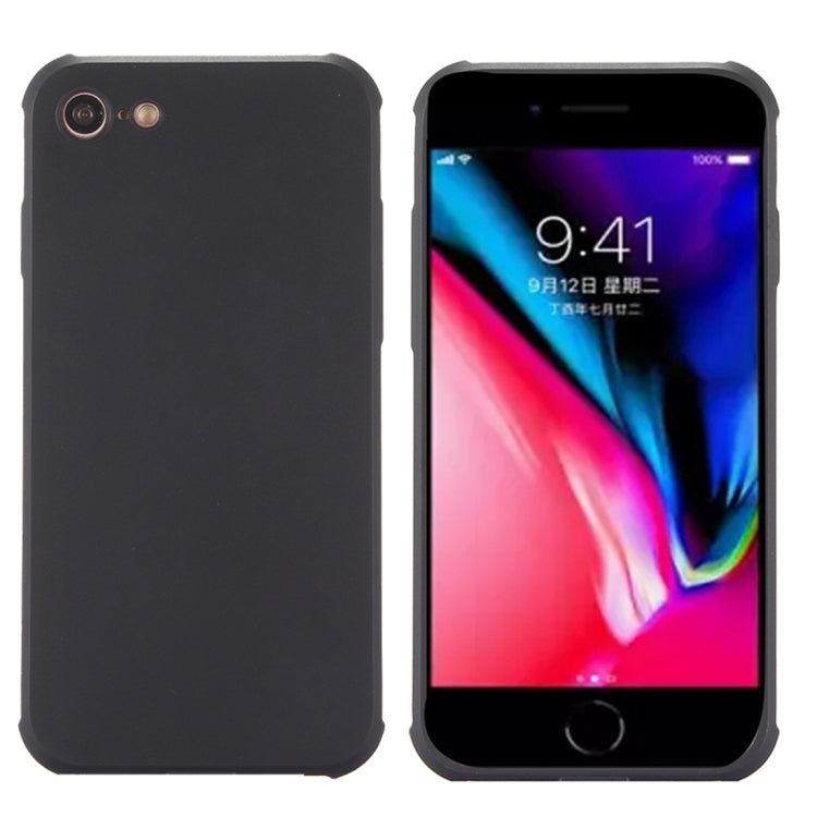 For iPhone 8 & 7 Dropproof Protective Soft TPU Back Case Cover