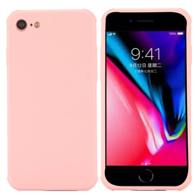 For iPhone 8 & 7 Dropproof Protective Soft TPU Back Case Cover