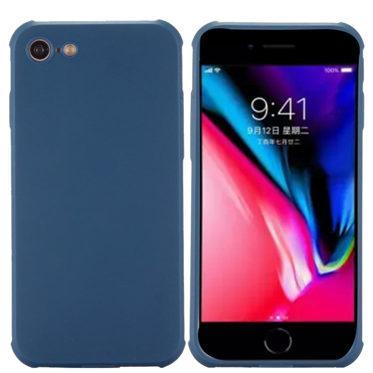 For iPhone 8 & 7 Dropproof Protective Soft TPU Back Case Cover