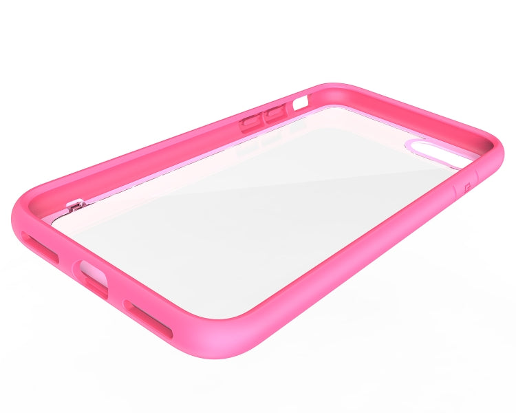 Two-color TPU + Acrylic Back Protective Phone Case for iPhone SE 2022/ iPhone SE 2020/ iPhone 8/iPhone 7