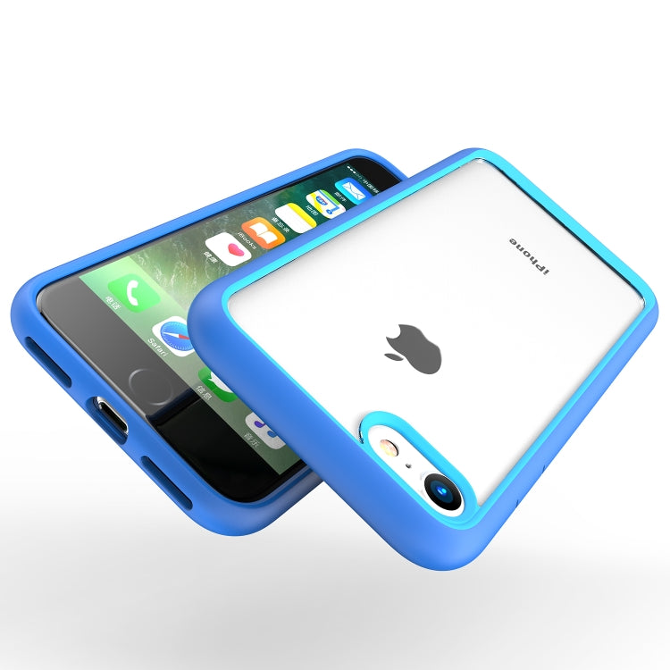 Two-color TPU + Acrylic Back Protective Phone Case for iPhone SE 2022/ iPhone SE 2020/ iPhone 8/iPhone 7