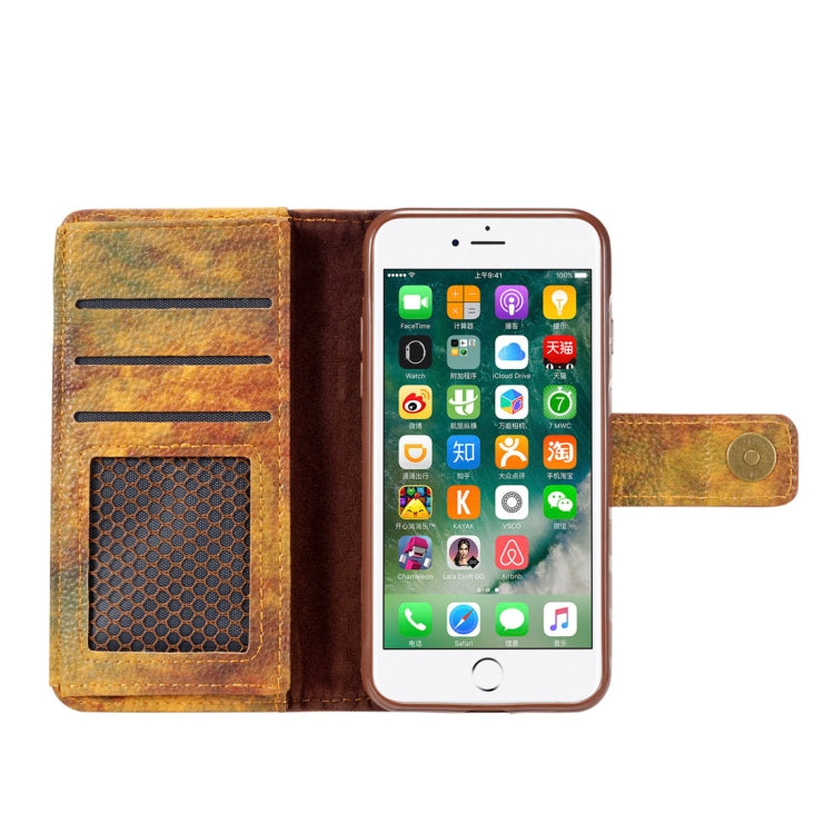 For iPhone 8 & 7 Retro Literary Forest Series Horizontal Flip Leather Case with Holder & Card Slot & Wallet & Photo Frame