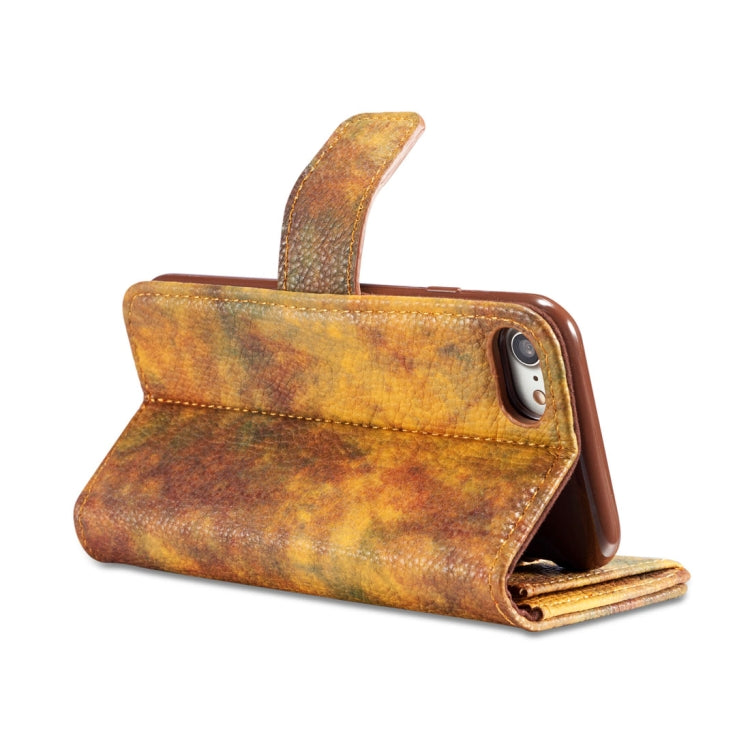 For iPhone 8 & 7 Retro Literary Forest Series Horizontal Flip Leather Case with Holder & Card Slot & Wallet & Photo Frame