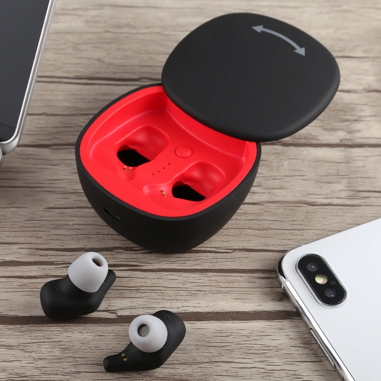 A2 TWS Outdoor Sports Portable In-ear Bluetooth V5.0 + EDR Earphone with 360 Degree Rotation Charging Box