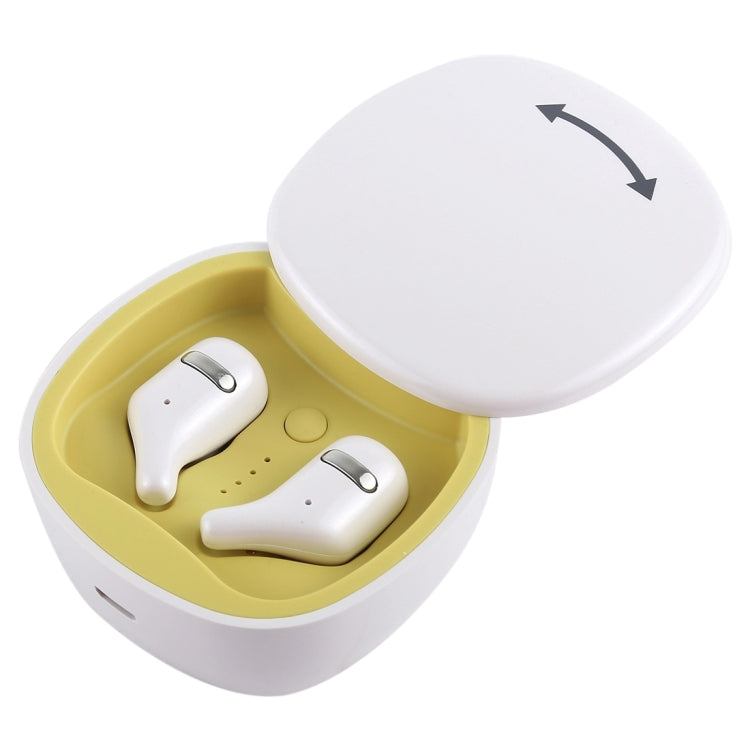 A2 TWS Outdoor Sports Portable In-ear Bluetooth V5.0 + EDR Earphone with 360 Degree Rotation Charging Box