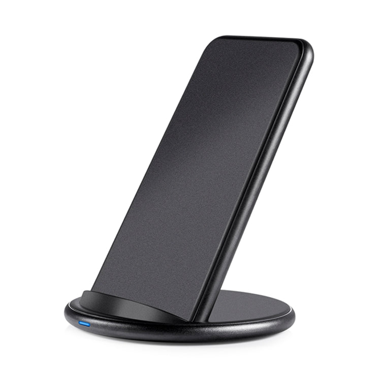 HAMTOD HG20 10W Output Aluminum Alloy Qi Standard Wireless Charger, For iPhone, Galaxy, Huawei, Xiaomi, LG, HTC and Other QI Standard Smart Phones (Black)