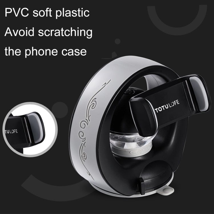 TOTUDESIGN CT11-Perfume Series Universal 360 Degree Rotation Osculum Type Car Mount 3.5-6.0 inch Phone Holder, For iPhone, Galaxy, Sony, Lenovo, HTC, Huawei, and other Smartphones