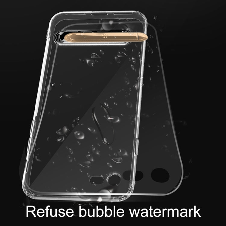 TOTUDESIGN For iPhone SE 2020 & 8 & 7 TPU + PC Dropproof Transparent Protective Back Cover Case with Electroplating Magnetic Holder