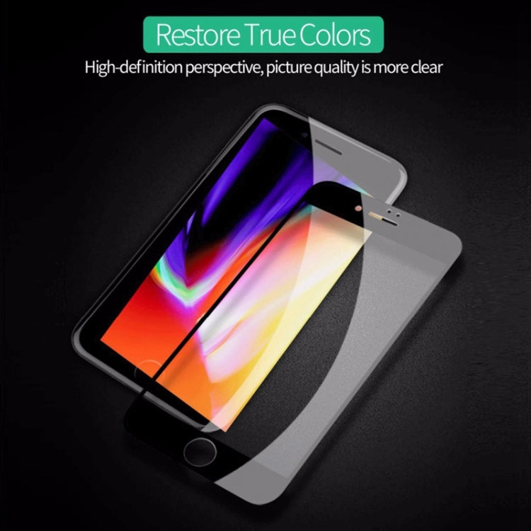 TOTUDESIGN for iPhone 8 & 7 9H Surface Hardness 3D Full Coverage Anti-blue Light Eye Protection Tempered Glass HD Front Screen Protector