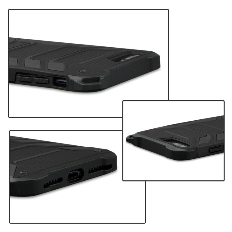 For iPhone SE 2020 & 8 & 7 Shockproof Anti-slip TPU + PC Protective Back Case