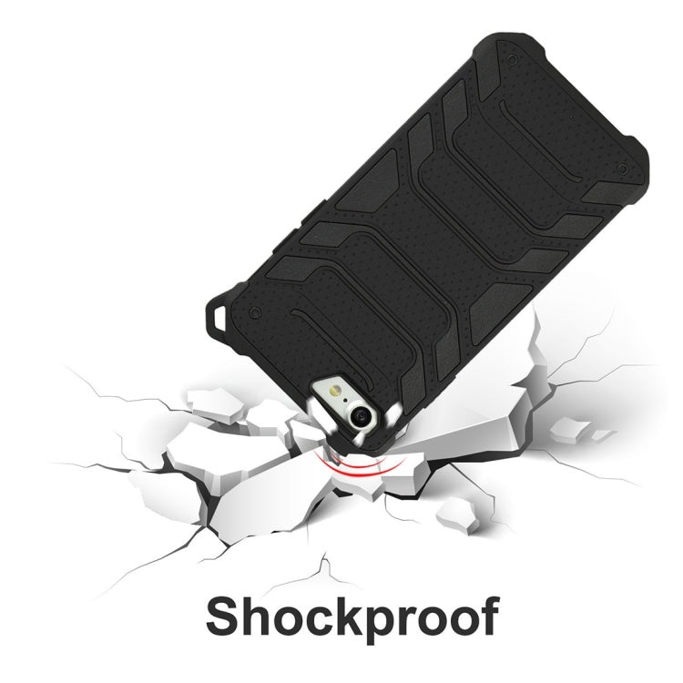For iPhone SE 2020 & 8 & 7 Shockproof Anti-slip TPU + PC Protective Back Case
