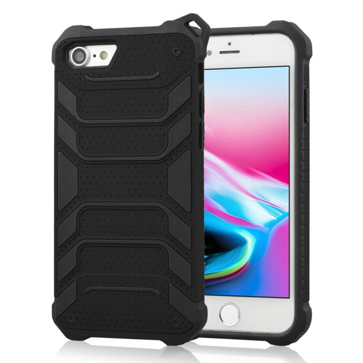 For iPhone SE 2020 & 8 & 7 Shockproof Anti-slip TPU + PC Protective Back Case