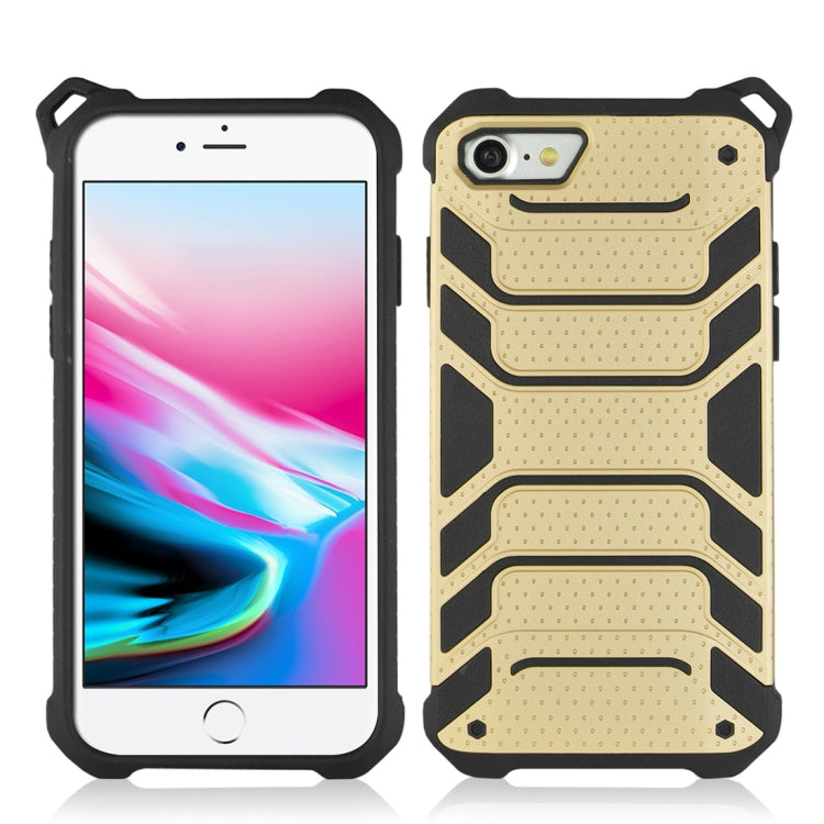 For iPhone SE 2020 & 8 & 7 Shockproof Anti-slip TPU + PC Protective Back Case