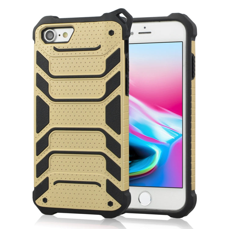 For iPhone SE 2020 & 8 & 7 Shockproof Anti-slip TPU + PC Protective Back Case