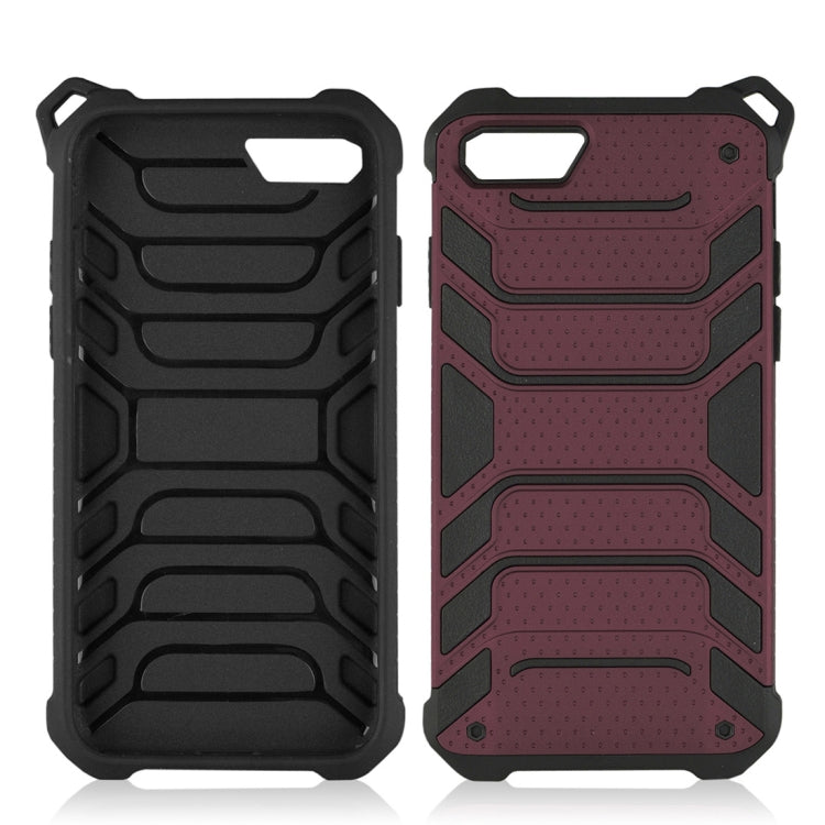 For iPhone SE 2020 & 8 & 7 Shockproof Anti-slip TPU + PC Protective Back Case