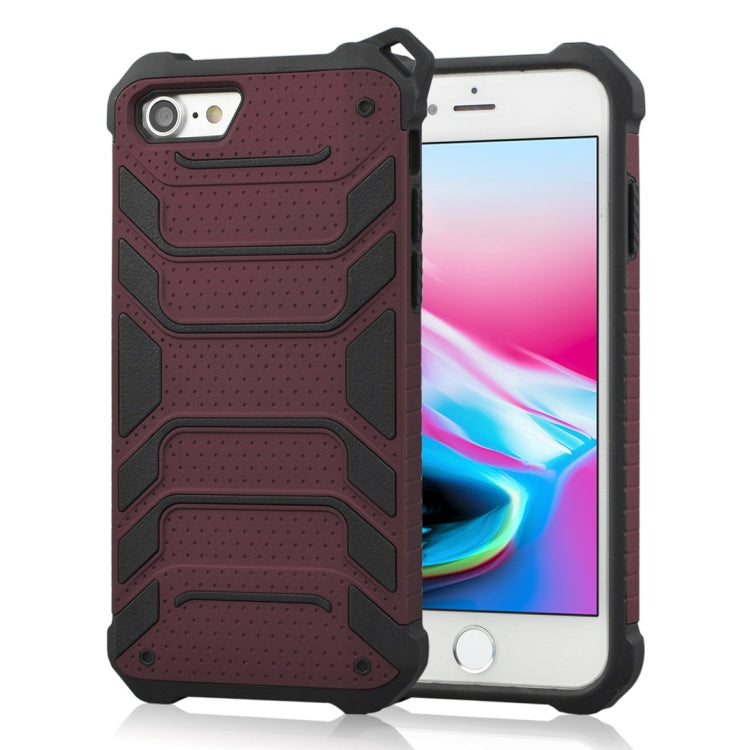 For iPhone SE 2020 & 8 & 7 Shockproof Anti-slip TPU + PC Protective Back Case