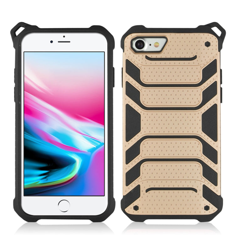 For iPhone SE 2020 & 8 & 7 Shockproof Anti-slip TPU + PC Protective Back Case