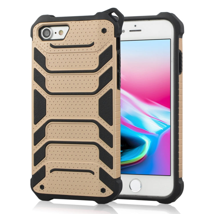 For iPhone SE 2020 & 8 & 7 Shockproof Anti-slip TPU + PC Protective Back Case