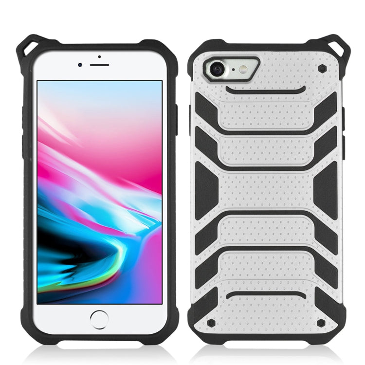 For iPhone SE 2020 & 8 & 7 Shockproof Anti-slip TPU + PC Protective Back Case