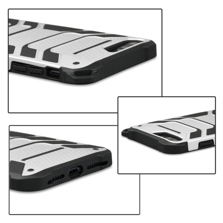 For iPhone SE 2020 & 8 & 7 Shockproof Anti-slip TPU + PC Protective Back Case