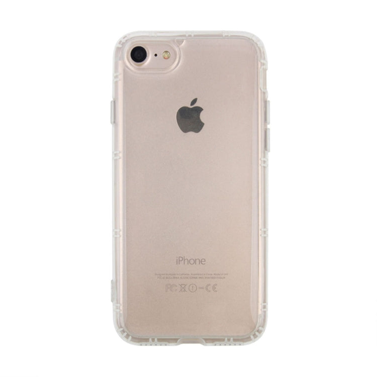 For iPhone SE 2020 & 8 & 7 Anti-Gravity Nano-suction Technology Dropproof Transparent TPU Protective Back Cover Case(Transparent)