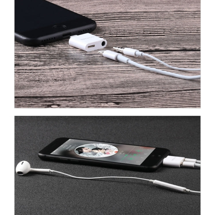 TOTUDESIGN AU06-Lightning V4.2 Bluetooth PC Audio Converter, Compatible with iOS11 System Such as iPhone X / iPhone 8 & 8 Plus / iPhone 7 & 7 Plus / iPhone 6 & 6s & 6 Plus & 6s Plus / iPad