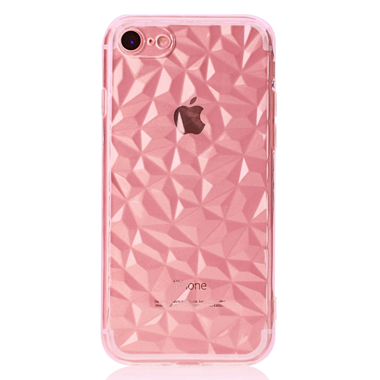 3D Diamond Texture TPU Case For iPhone SE 2020 & 8 & 7