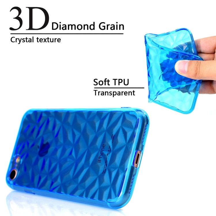 3D Diamond Texture TPU Case For iPhone SE 2020 & 8 & 7