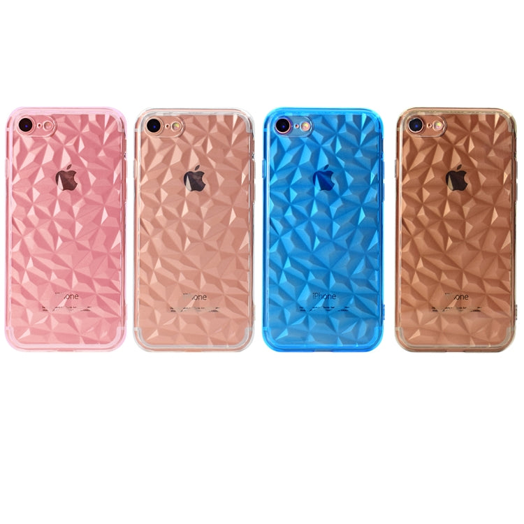 3D Diamond Texture TPU Case For iPhone SE 2020 & 8 & 7
