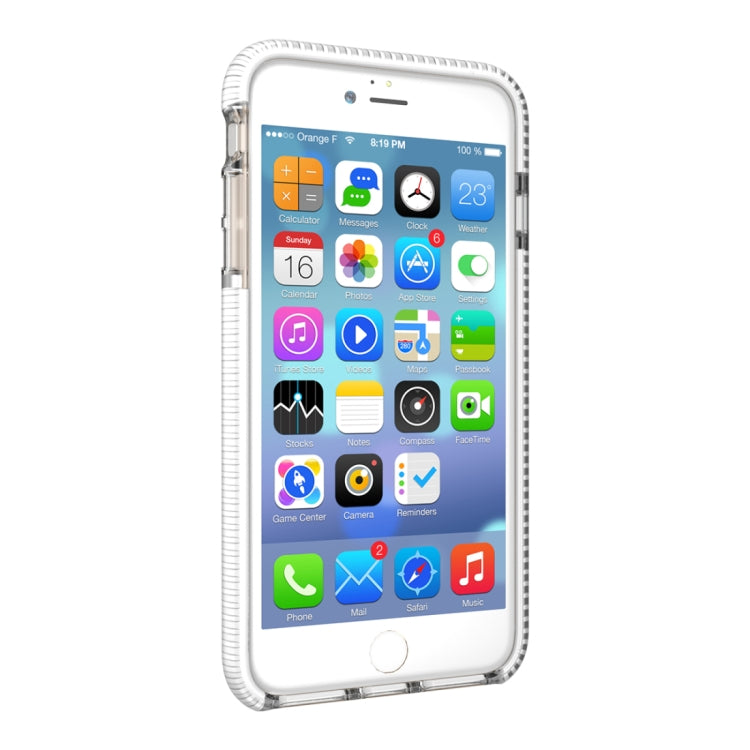 For iPhone SE 2020 & 8 & 7 & 6 Basketball Texture Anti-collision TPU Protective Back Cover Case