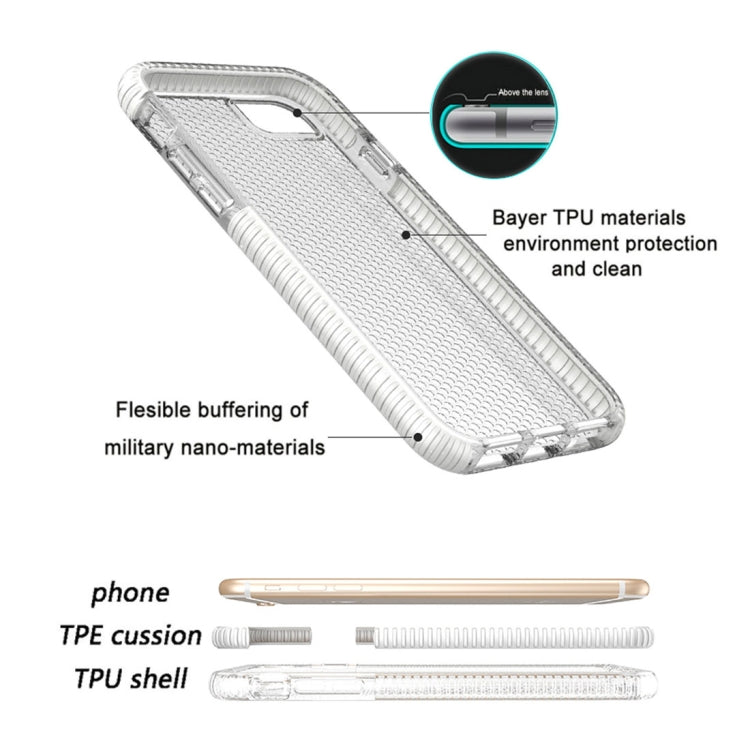 For iPhone SE 2020 & 8 & 7 & 6 Basketball Texture Anti-collision TPU Protective Back Cover Case