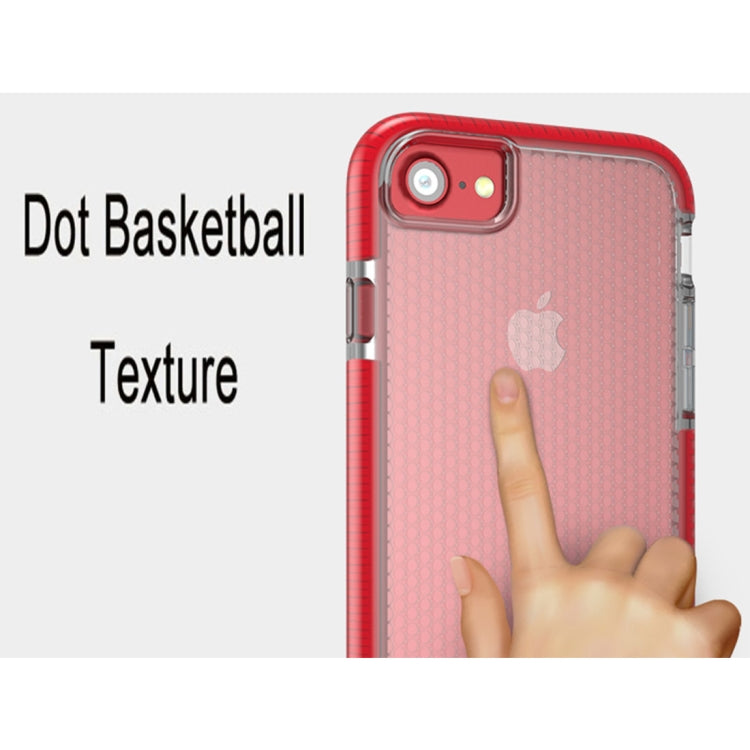 For iPhone SE 2020 & 8 & 7 & 6 Basketball Texture Anti-collision TPU Protective Back Cover Case