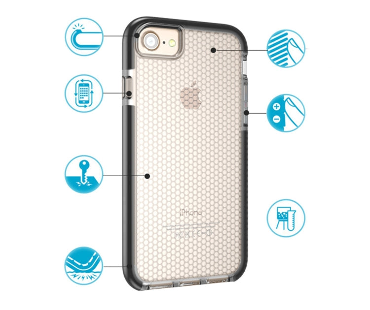 For iPhone SE 2020 & 8 & 7 & 6 Basketball Texture Anti-collision TPU Protective Back Cover Case