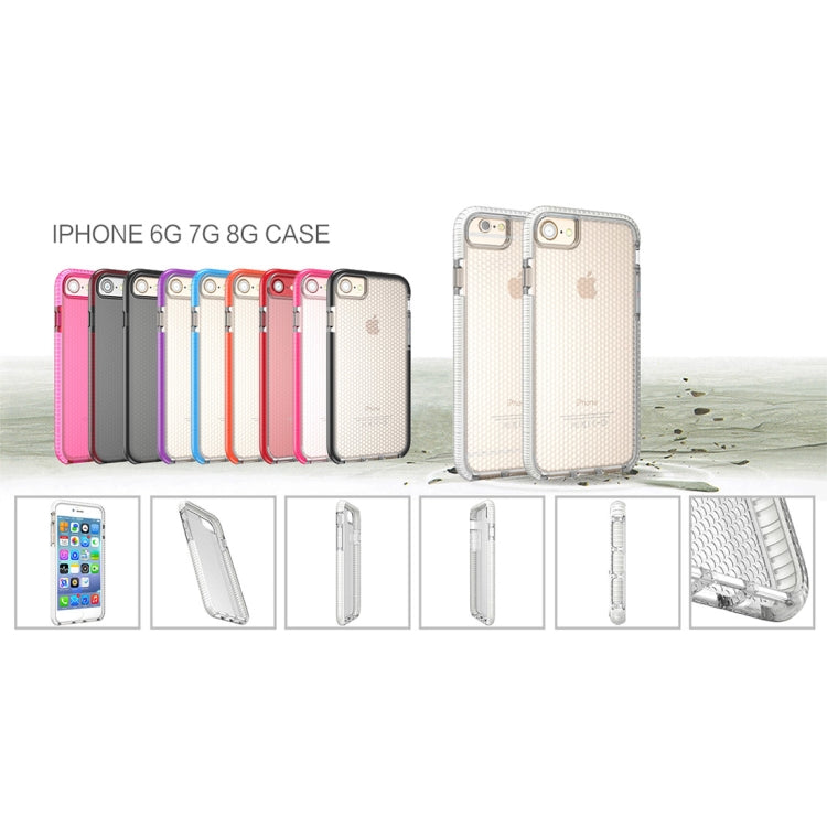 For iPhone SE 2020 & 8 & 7 & 6 Basketball Texture Anti-collision TPU Protective Back Cover Case
