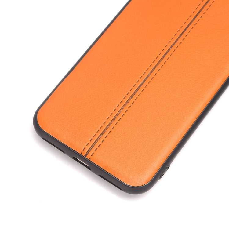 For iPhone SE 2020 & 8 & 7 Plain Weave Texture Leather Surface Protective Back Cover Case