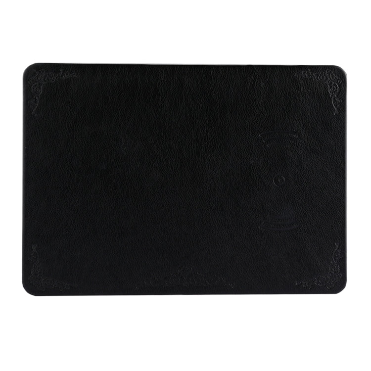 M30 Multi-function Leather Mouse Pad Qi Wireless Charger with USB Cable, Support Qi Standard Phones, Size: 260*192*5mm