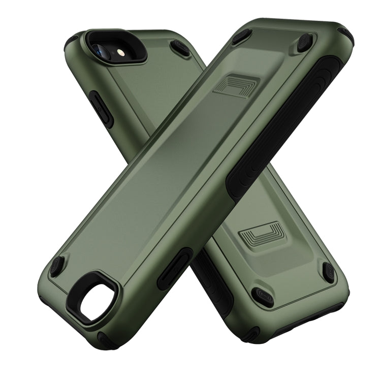 Ultra-thin TPU+PC Mechanic Shockproof Protective Case For iPhone SE 2020 & 8 & 7