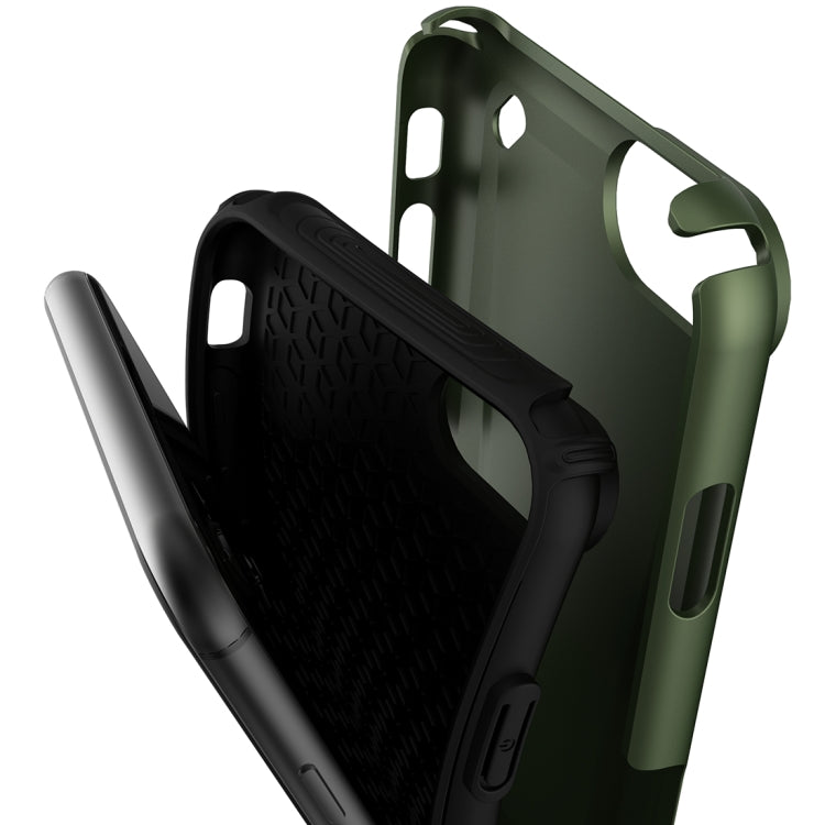 Ultra-thin TPU+PC Mechanic Shockproof Protective Case For iPhone SE 2020 & 8 & 7