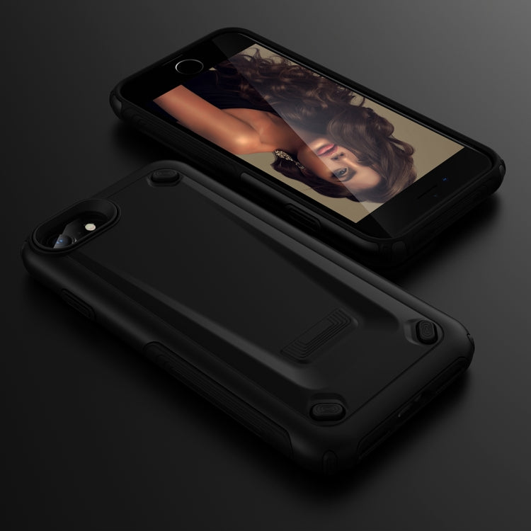 Ultra-thin TPU+PC Mechanic Shockproof Protective Case For iPhone SE 2020 & 8 & 7