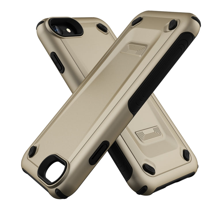 Ultra-thin TPU+PC Mechanic Shockproof Protective Case For iPhone SE 2020 & 8 & 7