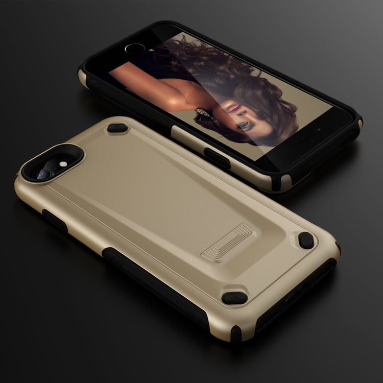 Ultra-thin TPU+PC Mechanic Shockproof Protective Case For iPhone SE 2020 & 8 & 7
