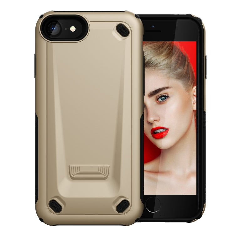 Ultra-thin TPU+PC Mechanic Shockproof Protective Case For iPhone SE 2020 & 8 & 7