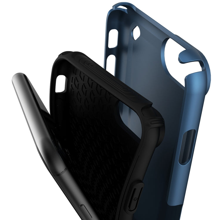 Ultra-thin TPU+PC Mechanic Shockproof Protective Case For iPhone SE 2020 & 8 & 7