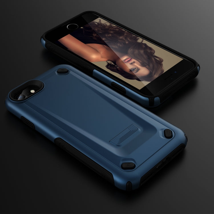 Ultra-thin TPU+PC Mechanic Shockproof Protective Case For iPhone SE 2020 & 8 & 7