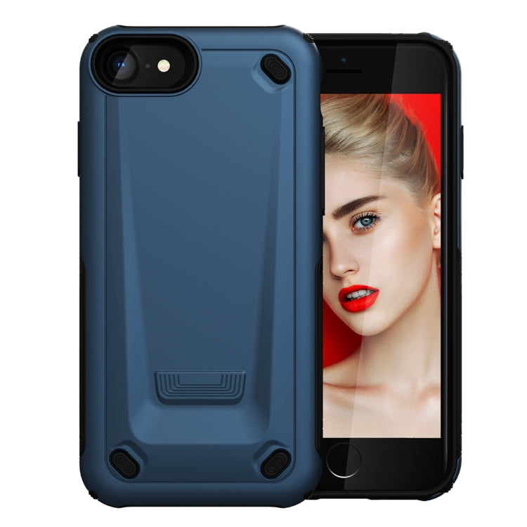 Ultra-thin TPU+PC Mechanic Shockproof Protective Case For iPhone SE 2020 & 8 & 7