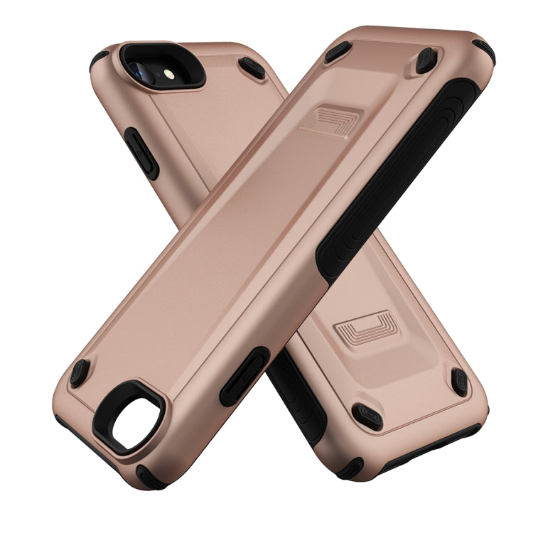 Ultra-thin TPU+PC Mechanic Shockproof Protective Case For iPhone SE 2020 & 8 & 7